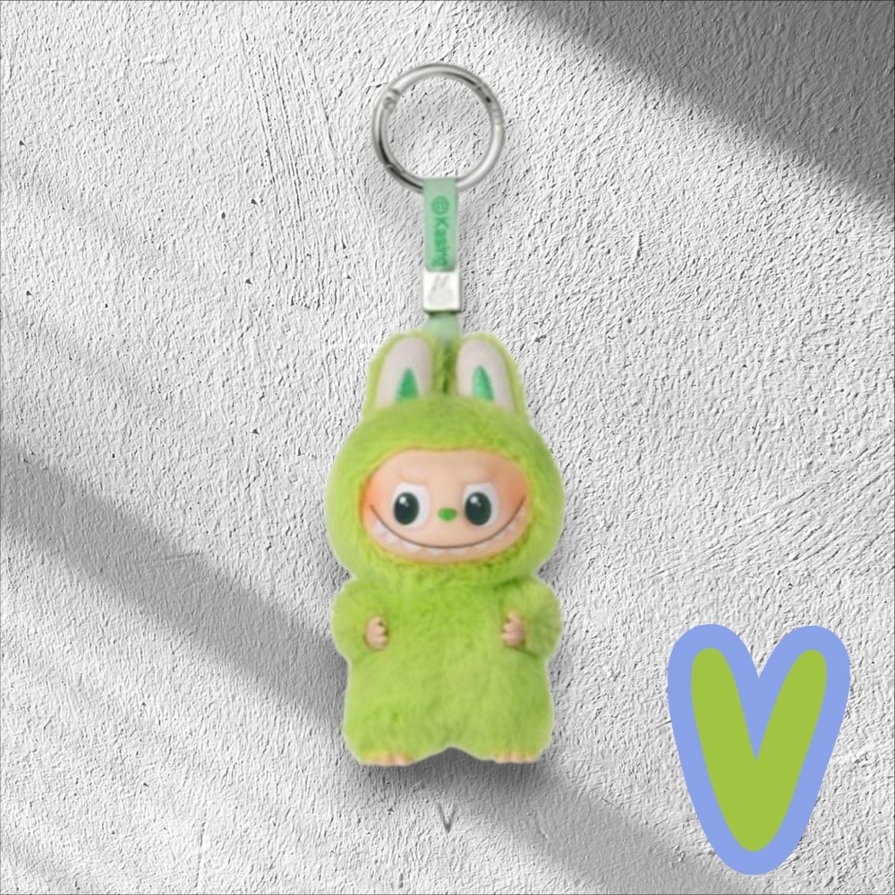 Authentic Pop Mart Pin for Love Labubu Letter V (Open Box)